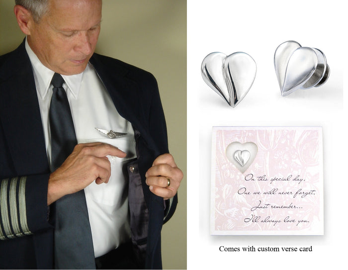 Loving Heart Heart Pin