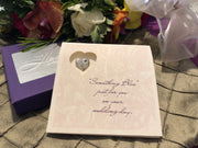 Loving Heart - Bride's Something Blue Pin