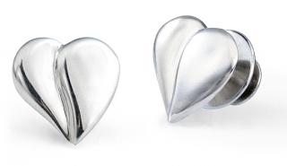 The Loving Heart Pin - Sterling Silver